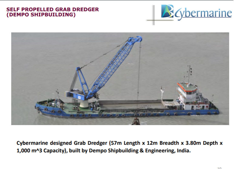 Self Propelled Grab Dredger