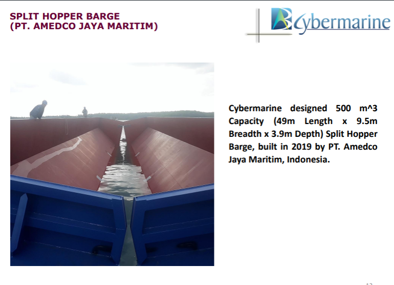 Split Hopper Barge